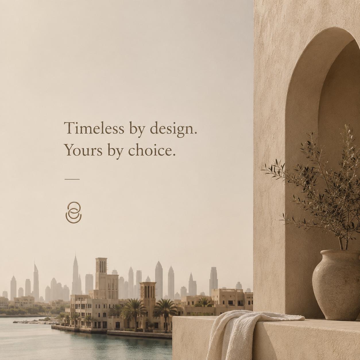 Dubai skyline — Timeless by design, yours by choice